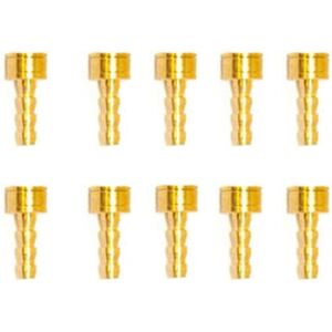 Brake hose fitting compatible with Magura Clarks Cycle Systems (x10) Doré 2,45/2,5 mm Unisex Brake hose fitting compatible with Magura Clarks Cycle Systems (x10) Doré 2,45/2,5 mm Unisex