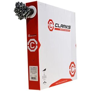 Clarks Cycle Systems Brake cable Clarks D1 (x100) Blanc 2 m Unisex Clarks Cycle Systems Brake cable Clarks D1 (x100) Blanc 2 m Unisex