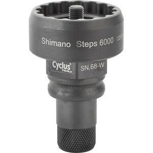 Tool pro dismantles nut Cyclus pour vae shimano steps 6000 compatible avec l'outil snap.in 179967 ou clé 32mm Noir 32 mm Unisex Tool pro dismantles nut Cyclus pour vae shimano steps 6000 compatible avec l'outil snap.in 179967 ou clé 32mm Noir 32 mm Unisex