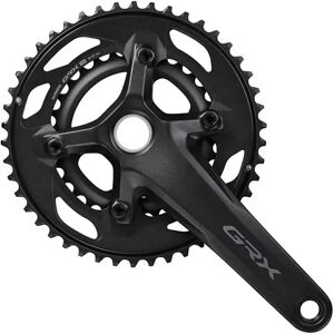 Double crankset Shimano GRX FC-RX610-2 12V Noir 175.0 mm/46-30T/12 speeds Unisex Double crankset Shimano GRX FC-RX610-2 12V Noir 175.0 mm/46-30T/12 speeds Unisex