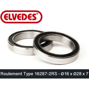 Bearing Elvedes 16287-2RS Argenté One size Unisex Bearing Elvedes 16287-2RS Argenté One size Unisex