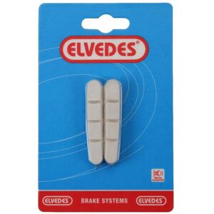 Elvedes Bike Brake Pad - White, 55mm, V-Brake Compatible Elvedes Bike Brake Pad - White, 55mm, V-Brake Compatible