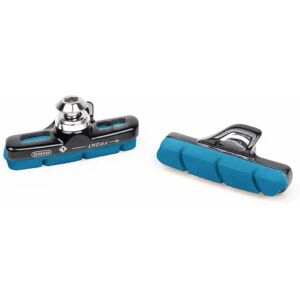 Pair of brake pads plus aluminium brake pad holder for rim Elvedes Carbon Campagnolo Noir 55 mm Unisex Pair of brake pads plus aluminium brake pad holder for rim Elvedes Carbon Campagnolo Noir 55 mm Unisex