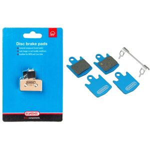 Pair of organic bicycle brake pads Elvedes Hope M4 Bleu One size Unisex Pair of organic bicycle brake pads Elvedes Hope M4 Bleu One size Unisex