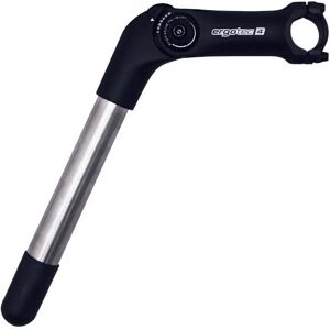 City stem with adjustable plunger 25.4 mm for handlebars level 4 for individual 100 kg Ergotec Octopus Noir Ø25,4x110 mm Unisex City stem with adjustable plunger 25.4 mm for handlebars level 4 for individual 100 kg Ergotec Octopus Noir Ø25,4x110 mm Unisex