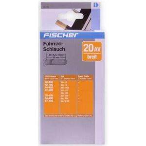 Large schrader valve inner tube Fischer 20 Noir 20 40/57-406 Unisex Large schrader valve inner tube Fischer 20 Noir 20 40/57-406 Unisex