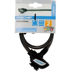 Anti-theft cable Fischer 10mm Noir 10 mm/50 cm Unisex Anti-theft cable Fischer 10mm Noir 10 mm/50 cm Unisex