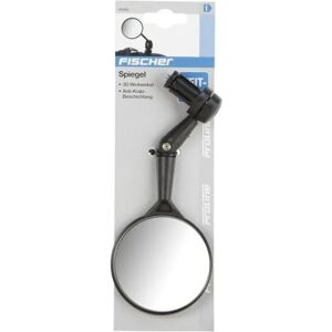 Wide-angle bicycle mirror Fischer Noir One size Unisex Wide-angle bicycle mirror Fischer Noir One size Unisex
