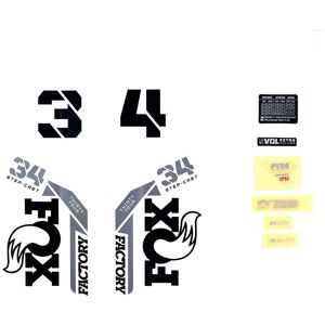 Fox Racing Decal kit Fox 2021, 34 SC, F-S, Logo, Fork Noir One size Unisex Fox Racing Decal kit Fox 2021, 34 SC, F-S, Logo, Fork Noir One size Unisex