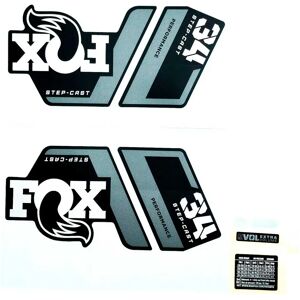 Fox Racing Decal kit Fox 2022, 34 SC, P-S, Logo, Fork Gris One size Unisex Fox Racing Decal kit Fox 2022, 34 SC, P-S, Logo, Fork Gris One size Unisex
