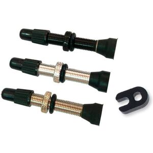 Aluminium valve stem presta tubeless Ges Noir 60 mm Unisex Aluminium valve stem presta tubeless Ges Noir 60 mm Unisex