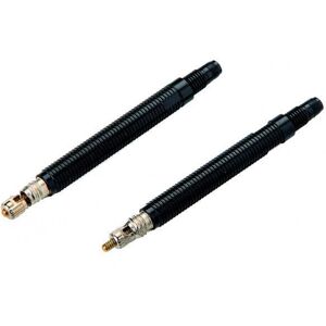 Valve extension tubes Ges (x2) Noir 40 mm Unisex Valve extension tubes Ges (x2) Noir 40 mm Unisex