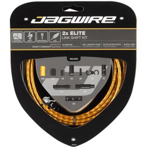 Derailleur cable kit Jagwire 2X Elite Doré One size Unisex Derailleur cable kit Jagwire 2X Elite Doré One size Unisex