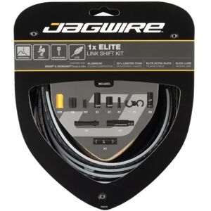 Derailleur cable kit Jagwire 1X Elite Noir One size Unisex Derailleur cable kit Jagwire 1X Elite Noir One size Unisex