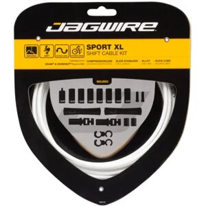 Derailleur cable kit Jagwire Sport XL Blanc One size Unisex Derailleur cable kit Jagwire Sport XL Blanc One size Unisex