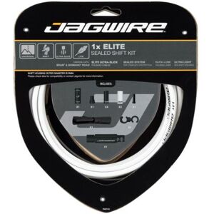 Derailleur cable kit Jagwire 1X Elite Blanc One size Unisex Derailleur cable kit Jagwire 1X Elite Blanc One size Unisex