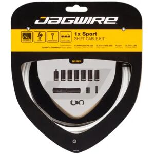 Derailleur cable kit Jagwire 1X Sport Blanc One size Unisex Derailleur cable kit Jagwire 1X Sport Blanc One size Unisex