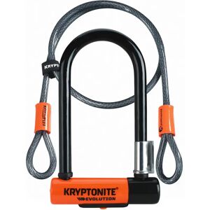 Mini u anti-theft device Kryptonite Evolution Orange 8,3×17,8 cm Unisex Mini u anti-theft device Kryptonite Evolution Orange 8,3×17,8 cm Unisex