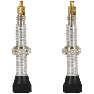 Valves Massi Tub.MTC-103 Presta Demont (x2) Argenté 35 mm Unisex Valves Massi Tub.MTC-103 Presta Demont (x2) Argenté 35 mm Unisex