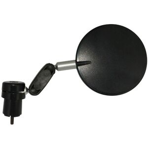 Bicycle rear view mirror - scooter left or right double joint handlebar end attachment Newton Noir 8 cm Unisex Bicycle rear view mirror - scooter left or right double joint handlebar end attachment Newton Noir 8 cm Unisex