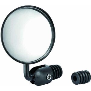 Bicycle mirror - scooter left or right adjustable handlebar end attachment Newton Noir 7.5 cm Unisex Bicycle mirror - scooter left or right adjustable handlebar end attachment Newton Noir 7.5 cm Unisex