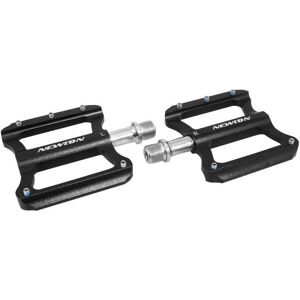 Downhill mountain bike pedals - bmx with cnc bearings 9-16 thread with aluminium pins Newton Noir 101x81 mm Unisex Downhill mountain bike pedals - bmx with cnc bearings 9-16 thread with aluminium pins Newton Noir 101x81 mm Unisex