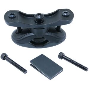 Black resin bottle holder holder for handlebars, stem and seatpost Newton Noir 22/36 mm Unisex Black resin bottle holder holder for handlebars, stem and seatpost Newton Noir 22/36 mm Unisex