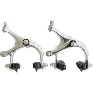 Pair of aluminum road-fixie brake calipers for wheels Newton 700 Argenté One size Unisex Pair of aluminum road-fixie brake calipers for wheels Newton 700 Argenté One size Unisex