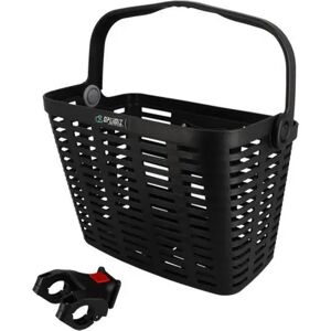 Rear bike basket with plastic clips Optimiz Noir 355x260x280 mm Unisex Rear bike basket with plastic clips Optimiz Noir 355x260x280 mm Unisex
