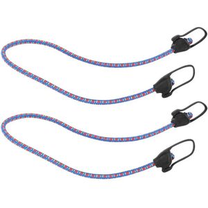 Bag of 2 bicycle bungee cords with patented closing system -made by france P2R Bleu 8 mm/1.00 m Unisex Bag of 2 bicycle bungee cords with patented closing system -made by france P2R Bleu 8 mm/1.00 m Unisex