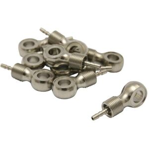 Set of 10 brake hose connection nuts P2R hayes Argenté 8 mm Unisex Set of 10 brake hose connection nuts P2R hayes Argenté 8 mm Unisex