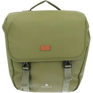 Rear bag with adjustable straps and velcro fastening P2R Hapo G Vert 2x13.5 L Unisex Rear bag with adjustable straps and velcro fastening P2R Hapo G Vert 2x13.5 L Unisex