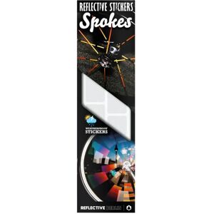 Pack of 30 reflective bicycle wheel stickers Reflective Berlin Blanc One size Unisex Pack of 30 reflective bicycle wheel stickers Reflective Berlin Blanc One size Unisex