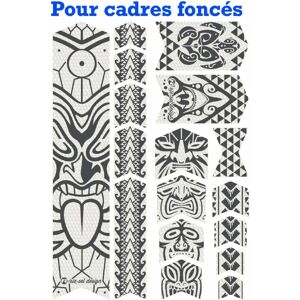 Frame protection film kit Riesel Design Frame:Tape 3000 Maori Gris 41 g Unisex Frame protection film kit Riesel Design Frame:Tape 3000 Maori Gris 41 g Unisex