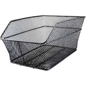 Rear bike basket with mounting on luggage rack rail screws Sélection CGN Cycle Noir 400x290x190 mm Unisex Rear bike basket with mounting on luggage rack rail screws Sélection CGN Cycle Noir 400x290x190 mm Unisex