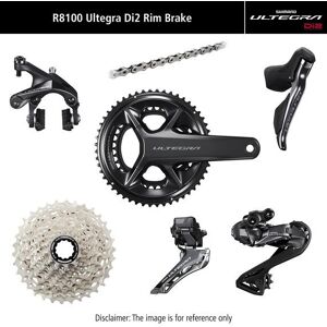 Complete group Shimano Ultegra R8100 Di2 DM 11-34 Noir 52x36T / 165 mm Unisex Complete group Shimano Ultegra R8100 Di2 DM 11-34 Noir 52x36T / 165 mm Unisex