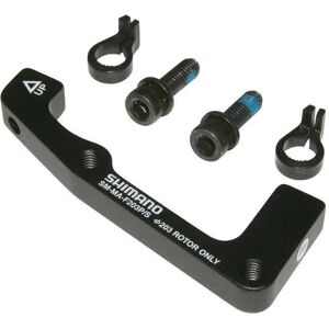Shimano F203 Disc Brake Adapter - Black - Front Post to IS Shimano F203 Disc Brake Adapter - Black - Front Post to IS