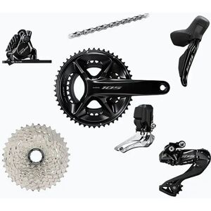 Group Shimano 105 DI2 R7100 Noir 170 mm/50x34T/11-36 Unisex Group Shimano 105 DI2 R7100 Noir 170 mm/50x34T/11-36 Unisex