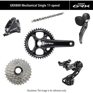 Complete group Shimano GRX 810 11 Noir 172,5 mm/40T/11-34T Unisex Complete group Shimano GRX 810 11 Noir 172,5 mm/40T/11-34T Unisex