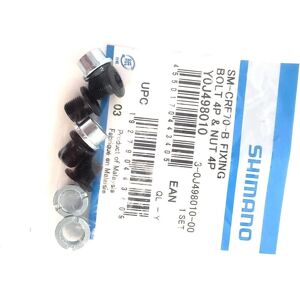 Tray fixing bolts (m8 x 8.5 / 1 unit = 4 pcs.) and nuts (1 unit = 4 pcs.) Shimano SM-CRE70-B (x4) Noir One size Unisex Tray fixing bolts (m8 x 8.5 / 1 unit = 4 pcs.) and nuts (1 unit = 4 pcs.) Shimano SM-CRE70-B (x4) Noir One size Unisex