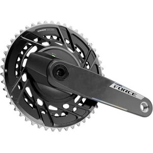 Power meter crankset Sram Force AXS E1 Dub TM 175 Noir 46x33T Unisex Power meter crankset Sram Force AXS E1 Dub TM 175 Noir 46x33T Unisex