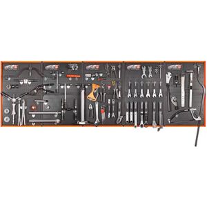 Bike repair kit wall-mounted bike workshop Super B (x100) Noir 250x80 cm Unisex Bike repair kit wall-mounted bike workshop Super B (x100) Noir 250x80 cm Unisex