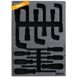 VAR Tool Storage Tray - EVA Foam for Screwdrivers & Socket Wrenches VAR Tool Storage Tray - EVA Foam for Screwdrivers & Socket Wrenches