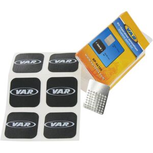 Wheel repair kit Var Rustines Noir 30x30 mm Unisex Wheel repair kit Var Rustines Noir 30x30 mm Unisex