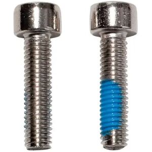 Pair of bicycle screws Weldtite M5 X 20 mm Argenté M5 x 20 mm Unisex Pair of bicycle screws Weldtite M5 X 20 mm Argenté M5 x 20 mm Unisex