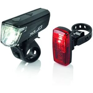 Lighting kit for all bikes XLC CL-S20 Capella Noir One size Unisex Lighting kit for all bikes XLC CL-S20 Capella Noir One size Unisex