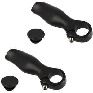Aluminium bike handlebar end plug Zoom Noir 120 mm Unisex Aluminium bike handlebar end plug Zoom Noir 120 mm Unisex