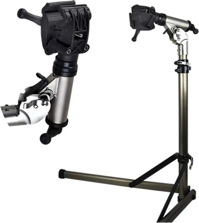 Multi-adjustable folding bicycle repair stand tool aluminium Sélection CGN Optimiz Argenté One size Unisex