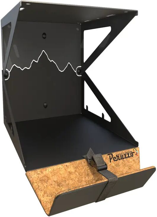 Wall-mounted bike rack Peruzzo Bike Kit Box Noir One size Unisex