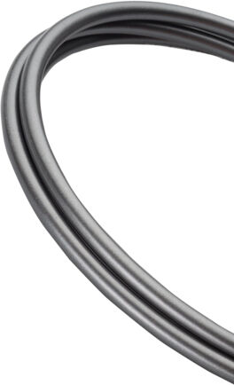 Sheath Jagwire Workshop Brake Housing 5mm KEB Slick-Lube-Ice Gray 10m+End Caps Gris One size Unisex